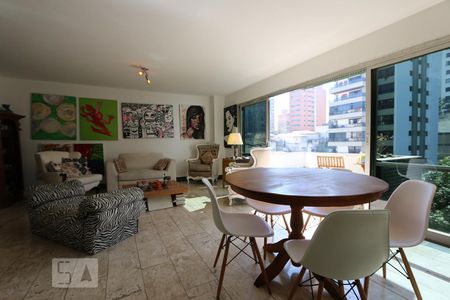 sala de apartamento à venda com 2 quartos, 120m² em Real Parque, São Paulo