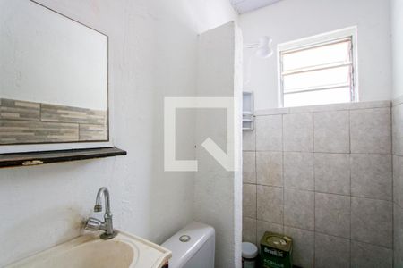Banheiro de casa para alugar com 1 quarto, 40m² em Casa Branca, Santo André