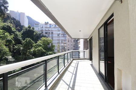 Varanda Sala. de apartamento para alugar com 4 quartos, 135m² em Copacabana, Rio de Janeiro