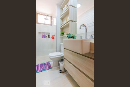 Banheiro Social de apartamento para alugar com 3 quartos, 103m² em Sion, Belo Horizonte