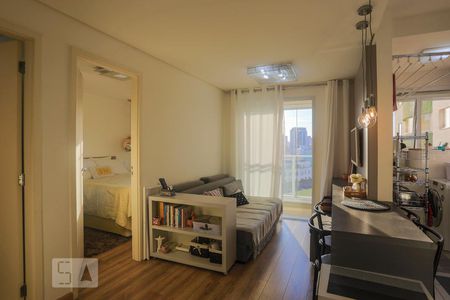 Sala de apartamento para alugar com 1 quarto, 35m² em Aclimação, São Paulo