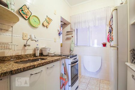 Cozinha  de apartamento à venda com 2 quartos, 50m² em Jardim Margarida, Campinas