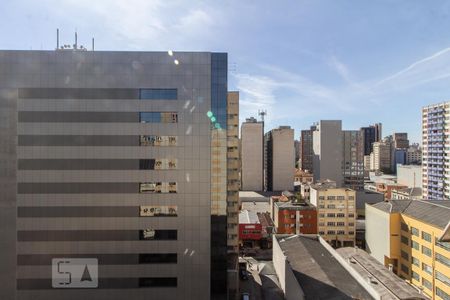Vista Sala de apartamento à venda com 1 quarto, 50m² em Centro, Curitiba