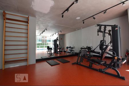 Studio para alugar com 35m², 1 quarto e 1 vaga Studio para alugar com 35m², 1 quarto e 1 vagaAcademia