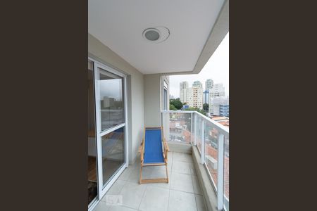 Studio para alugar com 38m², 1 quarto e 1 vagaVaranda