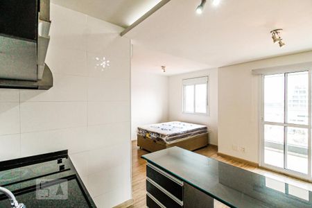 Studio para alugar com 32m², 1 quarto e 1 vaga Studio para alugar com 32m², 1 quarto e 1 vagaCozinha