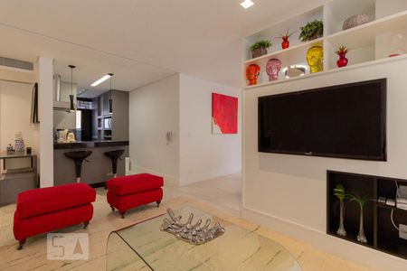 Sala de apartamento à venda com 2 quartos, 118m² em Jardim Paulista, São Paulo