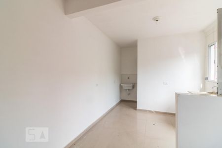 Sala/Cozinha de kitnet/studio para alugar com 1 quarto, 25m² em Rudge Ramos, São Bernardo do Campo