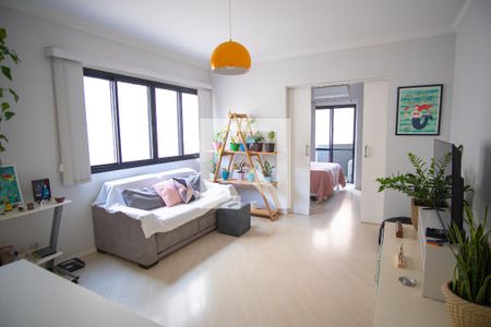 Sala de apartamento para alugar com 1 quarto, 44m² em Santa Cecília, São Paulo