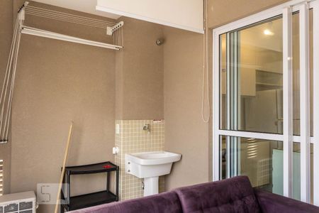Área de Serviço de apartamento à venda com 1 quarto, 41m² em Santo Amaro, São Paulo