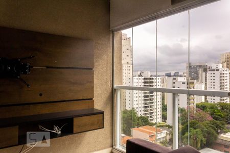 Apartamento à venda com 41m², 1 quarto e 1 vaga Apartamento à venda com 41m², 1 quarto e 1 vagaVaranda