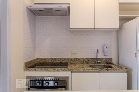 Cozinha de apartamento à venda com 1 quarto, 41m² em Santo Amaro, São Paulo