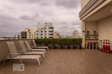 Área comum - Piscina de apartamento à venda com 1 quarto, 41m² em Santo Amaro, São Paulo