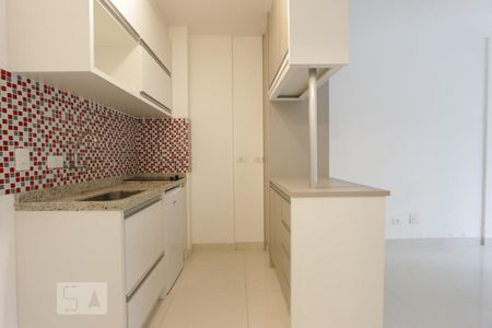 Studio - cozinha de kitnet/studio para alugar com 1 quarto, 33m² em Jardim Ampliação, São Paulo