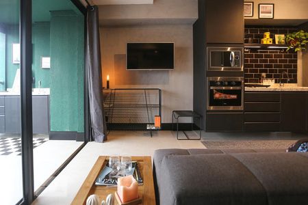 Studio à venda com 37m², 1 quarto e 1 vagaStudio