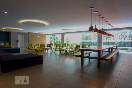 Studio à venda com 37m², 1 quarto e 1 vagaSalão de Festas