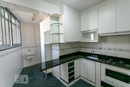 Cozinha de apartamento à venda com 2 quartos, 70m² em Horto Florestal, Belo Horizonte