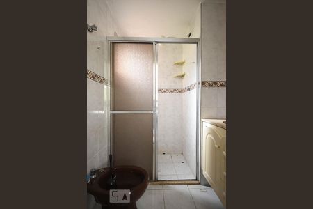 Detalhe do Banheiro Suíte de apartamento para alugar com 1 quarto, 45m² em Real Parque, São Paulo