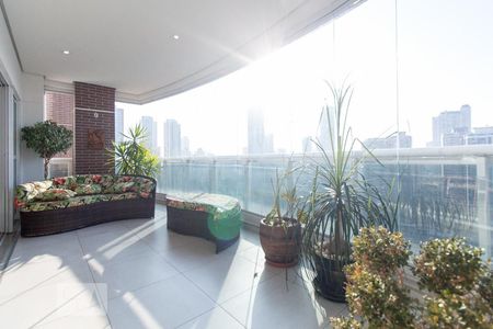 Varanda de apartamento para alugar com 3 quartos, 180m² em Jardim Anália Franco, São Paulo