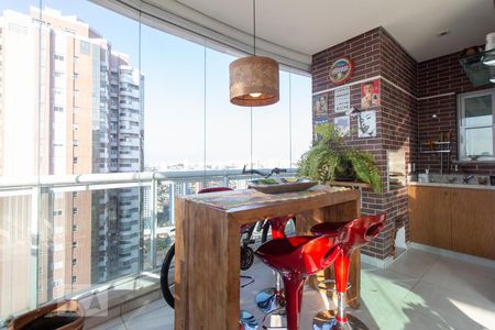 Varanda de apartamento para alugar com 3 quartos, 180m² em Jardim Anália Franco, São Paulo