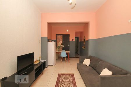 Sala. de apartamento à venda com 1 quarto, 50m² em Copacabana, Rio de Janeiro