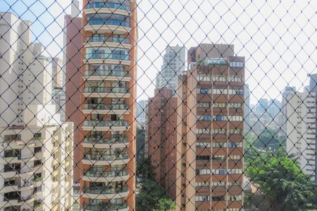 Vista varanda sala  de apartamento à venda com 3 quartos, 130m² em Vila Uberabinha, São Paulo