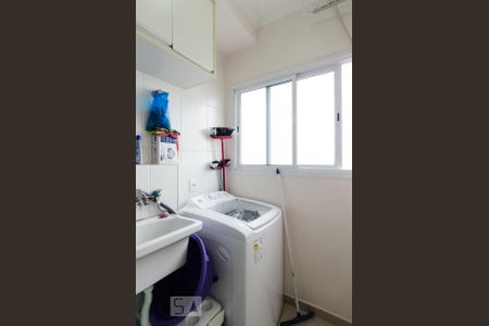 Área de serviço de apartamento para alugar com 2 quartos, 48m² em Centro, São Bernardo do Campo