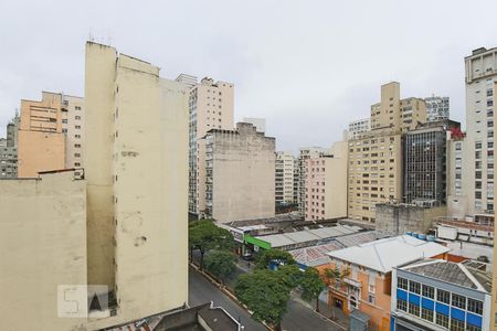 Vista de kitnet/studio para alugar com 1 quarto, 26m² em Campos Elíseos, São Paulo