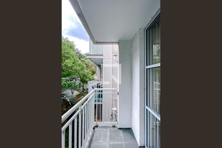 Varanda da Sala de apartamento à venda com 2 quartos, 46m² em Quinta da Paineira, São Paulo