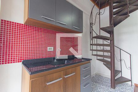 Cozinha de kitnet/studio para alugar com 1 quarto, 50m² em Mercês, Curitiba