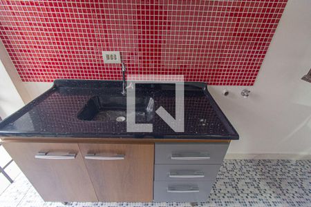 Cozinha de kitnet/studio para alugar com 1 quarto, 50m² em Mercês, Curitiba