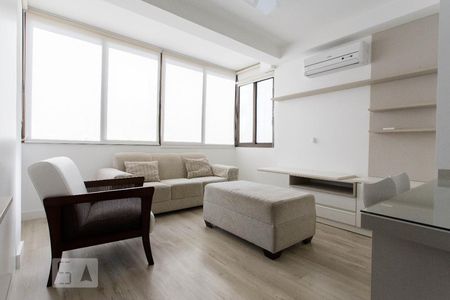 Sala de apartamento à venda com 1 quarto, 44m² em Rio Branco, Porto Alegre