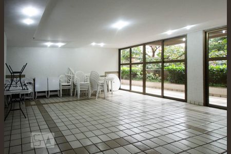 Área comum - Salão de festas de apartamento à venda com 2 quartos, 92m² em Leblon, Rio de Janeiro