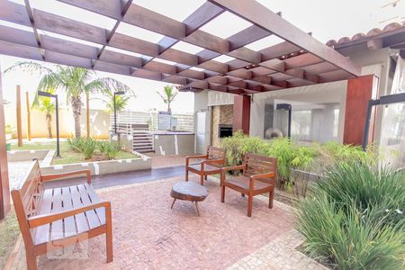 Apartamento para alugar com 82m², 3 quartos e 2 vagasÁrea da churrasqueira 