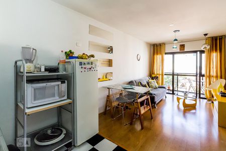 Sala de apartamento à venda com 1 quarto, 50m² em Jardim Paulista, São Paulo
