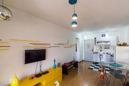 Sala de apartamento à venda com 1 quarto, 50m² em Jardim Paulista, São Paulo