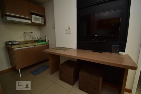 Sala de apartamento para alugar com 1 quarto, 28m² em Zona Industrial (guará), Brasília
