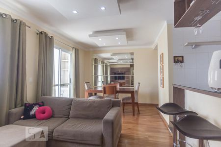 Sala de apartamento à venda com 3 quartos, 90m² em Vila Progresso, Campinas