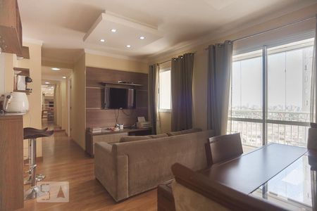 Sala de apartamento à venda com 3 quartos, 90m² em Vila Progresso, Campinas