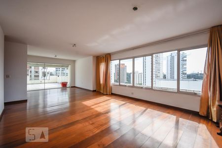 Sala de apartamento à venda com 1 quarto, 136m² em Real Parque, São Paulo