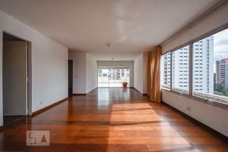 Sala de apartamento à venda com 1 quarto, 136m² em Real Parque, São Paulo