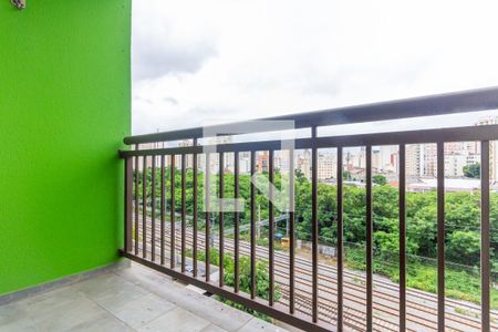 Varanda da Sala de apartamento para alugar com 3 quartos, 97m² em Barra Funda, São Paulo