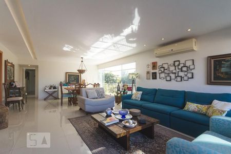 Sala de apartamento para alugar com 4 quartos, 300m² em Barra da Tijuca, Rio de Janeiro