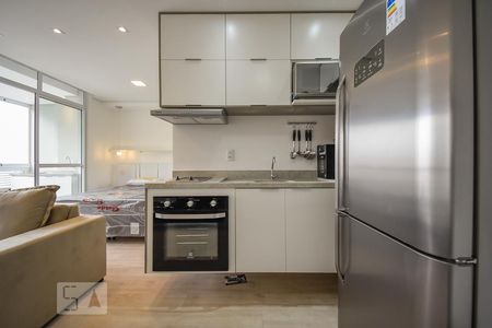 Studio para alugar com 36m², 1 quarto e 1 vaga Studio para alugar com 36m², 1 quarto e 1 vagaCozinha