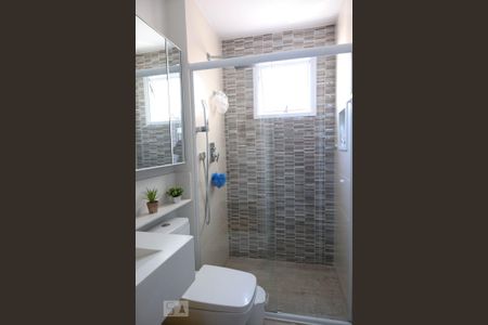 Banheiro de apartamento para alugar com 2 quartos, 59m² em Engordadouro, Jundiaí