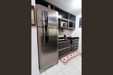 Cozinha de apartamento para alugar com 1 quarto, 33m² em Águas Claras, Brasília