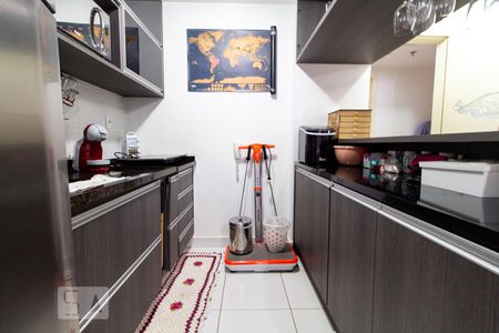 Cozinha de apartamento para alugar com 1 quarto, 33m² em Águas Claras, Brasília