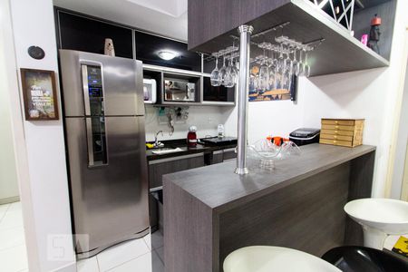 Cozinha de apartamento para alugar com 1 quarto, 33m² em Águas Claras, Brasília
