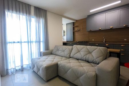 Sala/Cozinha de apartamento para alugar com 2 quartos, 76m² em Cachoeira do Bom Jesus, Florianópolis