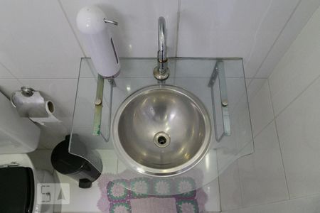 Detalhe do lavabo de apartamento à venda com 3 quartos, 85m² em Cambuci, São Paulo